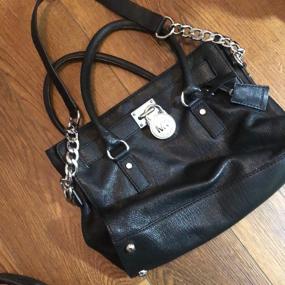 Michael Kors black Hamilton bag